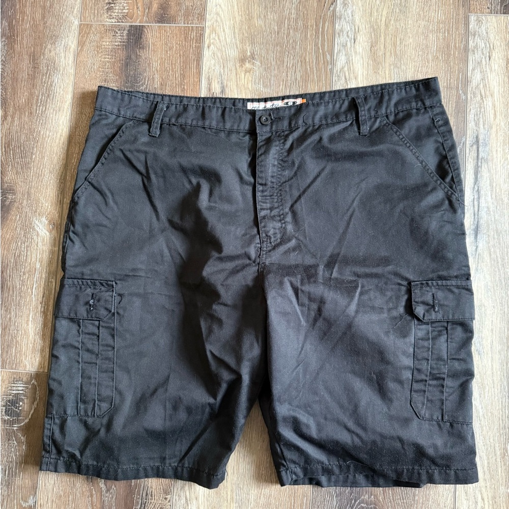 Black Cargo Shorts